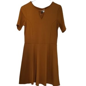 H&M Divided Copper Color Dress Size 12
